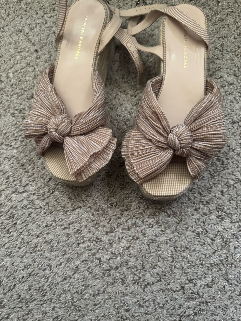 Loeffler Randall Knot Espadrille Sandals - Picture 11 of 13